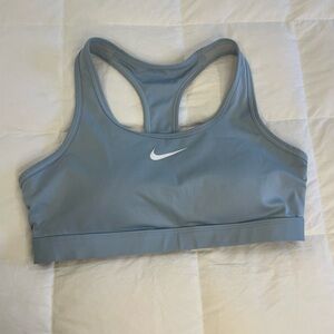 Nike Dry Fit Soft Blue Size Medium Bra
